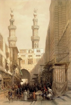 Islamic bazaar Oil Paintings